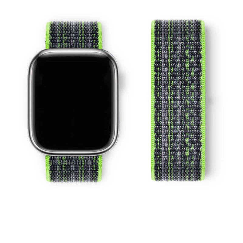 Nylon Strap For Apple Watch Band Ultra 9 8 7 SE 6 5 3 38MM 42MM 40MM 44MM smartwatch Accessorie bracelet iWatch serie 45MM 41MM