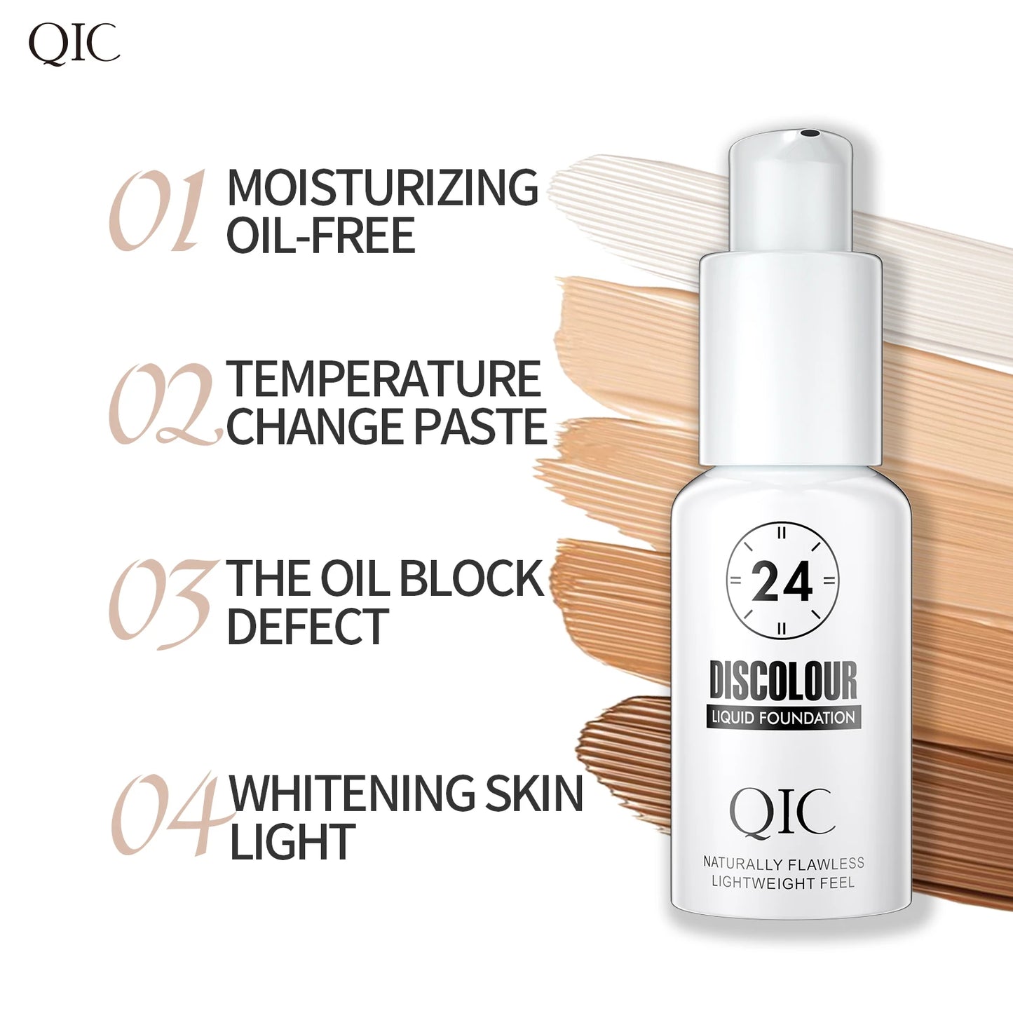 Foundation Magic Color Changing Foundation Liquid Soft Matte Long Lasting Hydrating Makeup Base Beauty World Shop