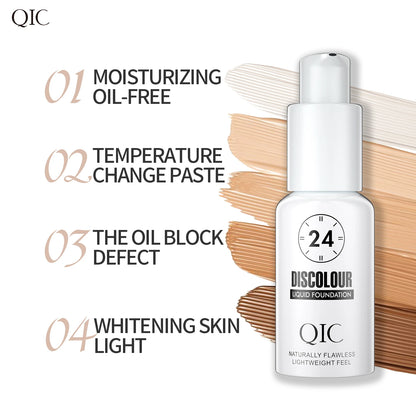 Foundation Magic Color Changing Foundation Liquid Soft Matte Long Lasting Hydrating Makeup Base Beauty World Shop
