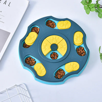 Dog Puzzle Toys Slow Feeder Interactive Increase IQ Food Dispenser Non-Slip Slowly Eating Bowl Cat Dogs Food Games Beauty World Shop