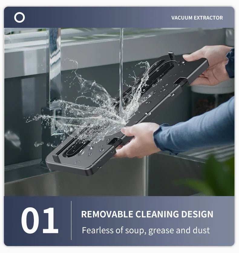 Electric Vacuum Sealer Food Storage Seal Touch Button Dry/Wet Built-in Cutter Kitchen Food Sealing Vacuum Packaging Machine Beauty World Shop