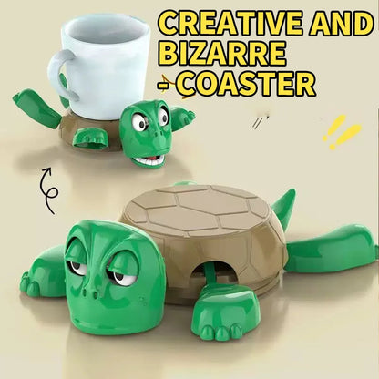 1PC Turtle Coaster, Anti-Slip and Heat-Resistant Silicone Table Drink Mat, Cute Kitchen Decoration Gift Beauty World Shop
