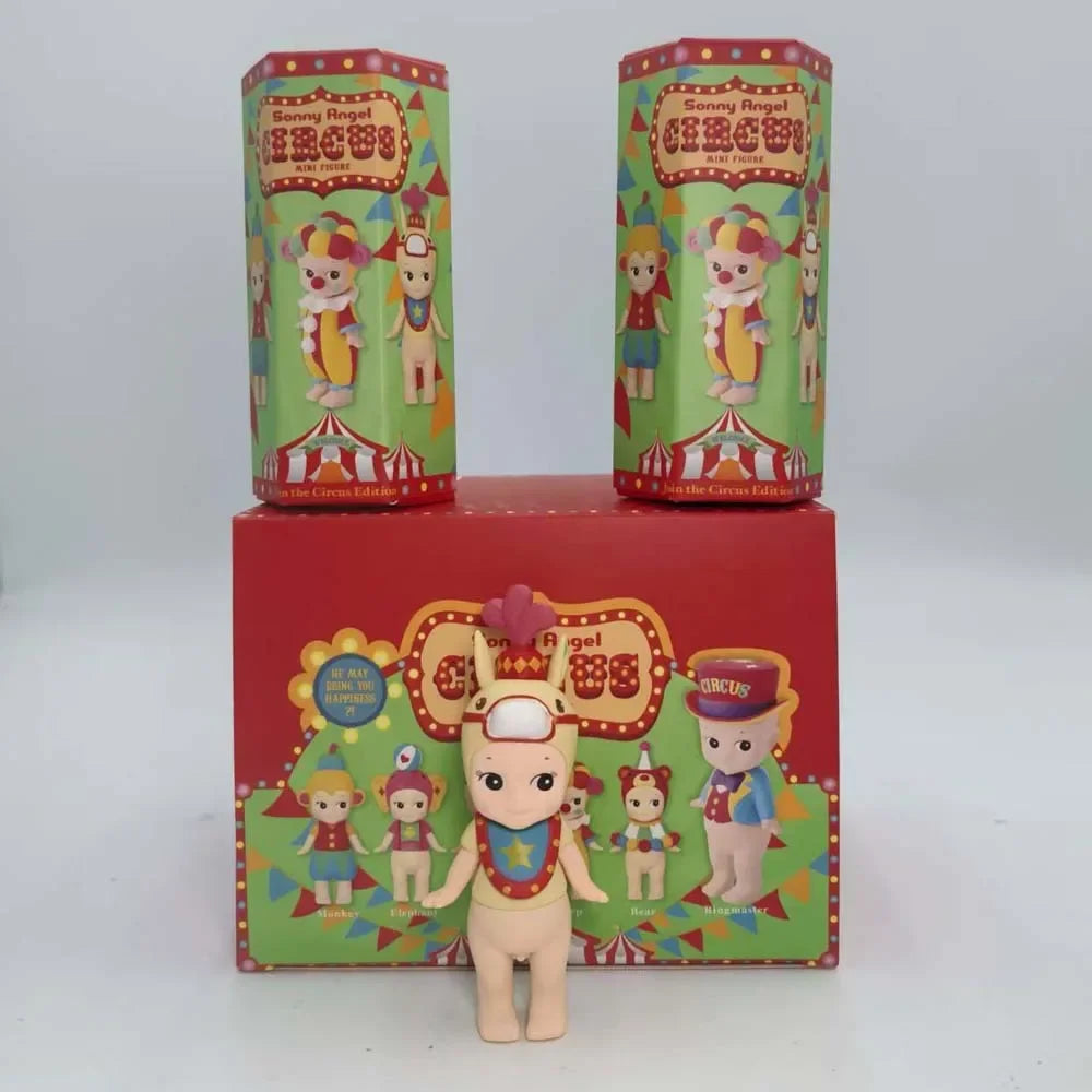 Sonny Angel Circus Series Blind box Action Figures Cute Mysterious Surprise Toy Anime Model Doll Child Christmas Gift Beauty World Shop