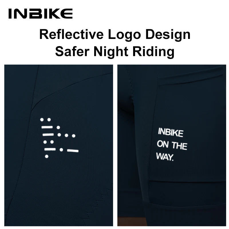 INBIKE Pro Summer Men's Cycling Shorts Bicycle Pants Shock-absorbing Cycling Clothing Mountain Road Bike Tousers With pocket Beauty World Shop