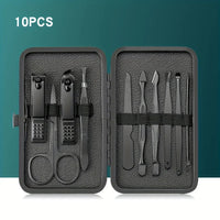Black 10 PCS SET