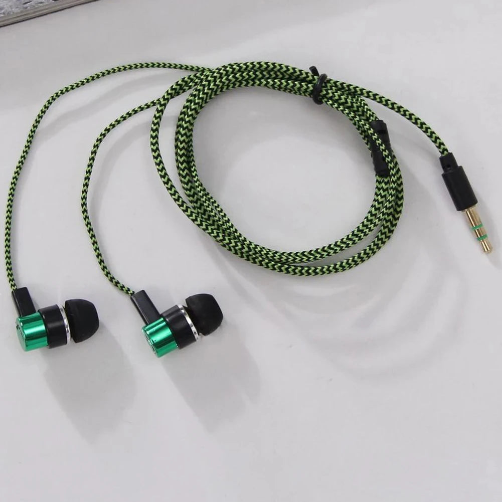 3.5mm In-Ear Wired Headphone 2 Basic Box Bass Stereo Earbuds Mobile Headphone Noise Cancelling Superb Bass Stereo Earphone Beauty World Shop