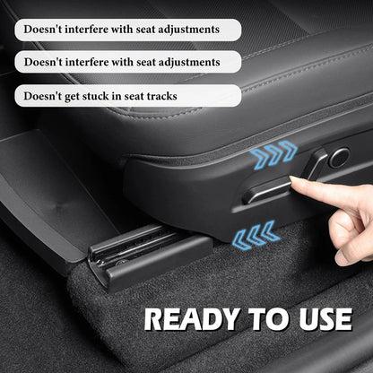 For Tesla New Model Y 2025 Juniper Launch Under Seat Storage Box Case Car Seat Organizer Vehicle Underseat Drawer Tray Accessory Beauty World Shop