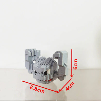 75 Style Building Blocks Assembly Anime Picachu Charizard Doll Blastoise Bulbasaur Gengar Bricks Figures Toy for Kid Gift Beauty World Shop