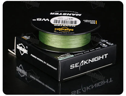 SeaKnight Brand W8 II Series 500M 8 Strands Fishing Line Advanced Braided PE Line anti-UV Seawater proof coating Fishing Line Beauty World Shop