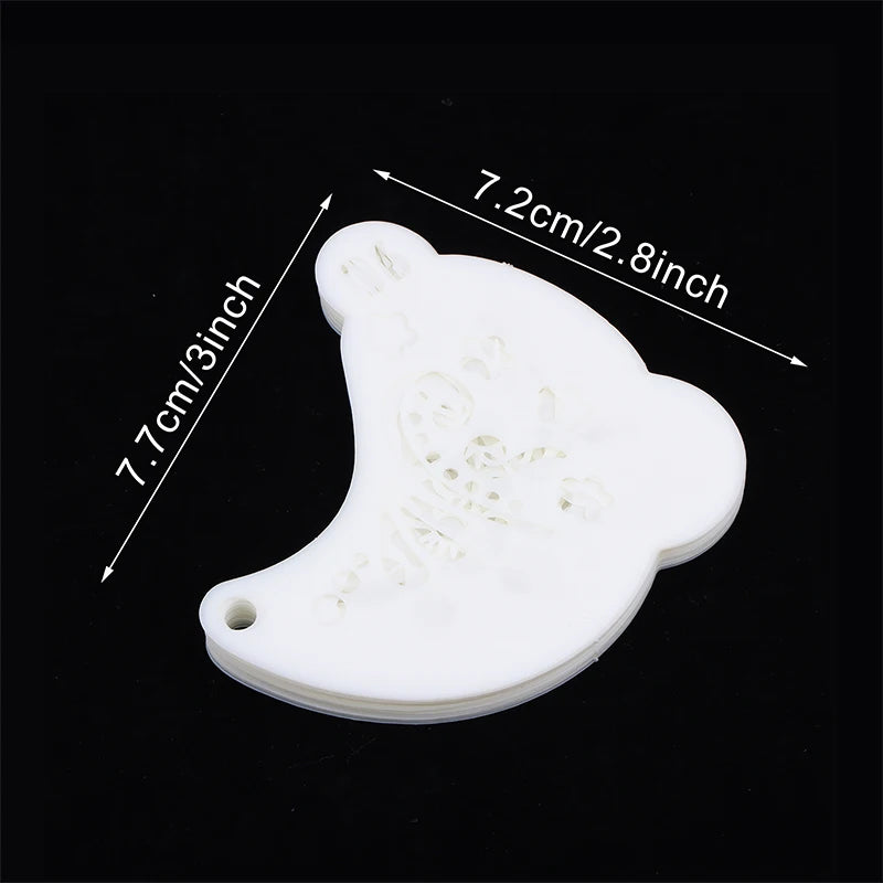 16Pcs Reusable Face Paint Stencils, DIY Body Art & Eyebrow Templates for Kids, Washable & Safe for Parties and Crafts Beauty World Shop