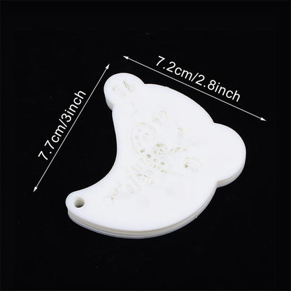 16Pcs Reusable Face Paint Stencils, DIY Body Art & Eyebrow Templates for Kids, Washable & Safe for Parties and Crafts Beauty World Shop