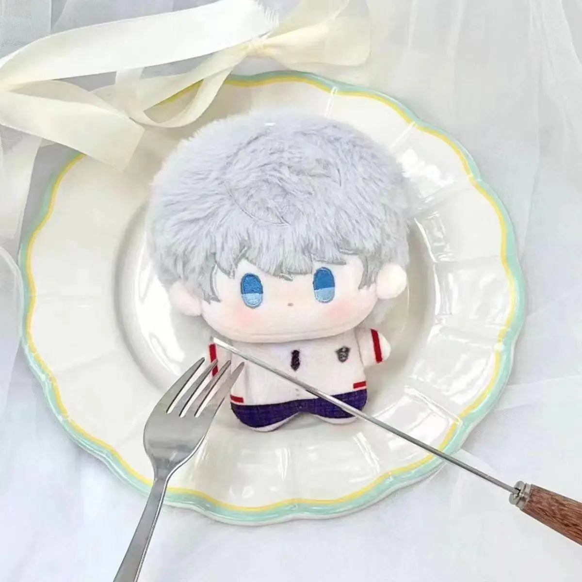 10cm Game Love and Deepspaceœ Cosplay Rafayelœ Zayneœ Xavierœ Sylusœ Soft Adorable Sea Star Backpack Keychain Gift Beauty World Shop