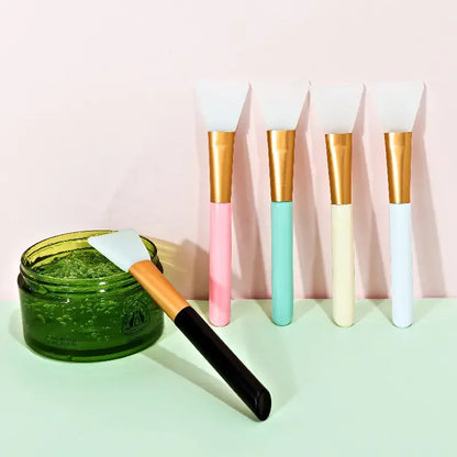 1/4/5/6-pack advanced silicone facial mask brush - mild and soft, suitable for all skin types, formaldehyde free Beauty World Shop