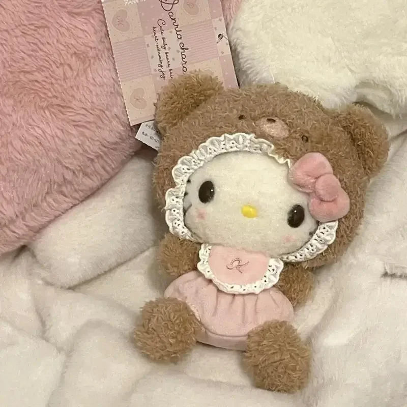 Kawai Latte Kuromi My Melody Cinnamoroll Nipple Baby 10Cm Plush Doll Pendant Ornaments Cute Gift Beauty World Shop