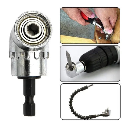 105 Degree Turning Screwdriver Joint Electric Drill Corner Attachment Extension Socket Screwdriver Head Tool Beauty World Shop