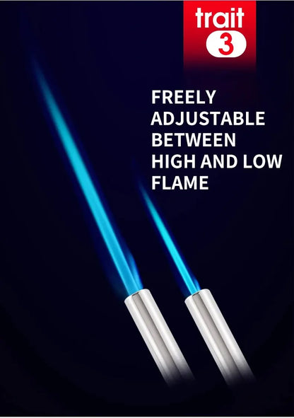 Torch Cooking AutoIgnition Butane Gas Welding-Burner Welding Gas Burner Flame Gas Torch Flame Gun Blow for BBQ Camping Cooking Beauty World Shop