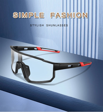 Fashion Brand Men Women Bicycle Photochromic Eyewear MTB Bike Fishing Running Cycling Sports Sunlasses Comfortable Goggles Beauty World Shop