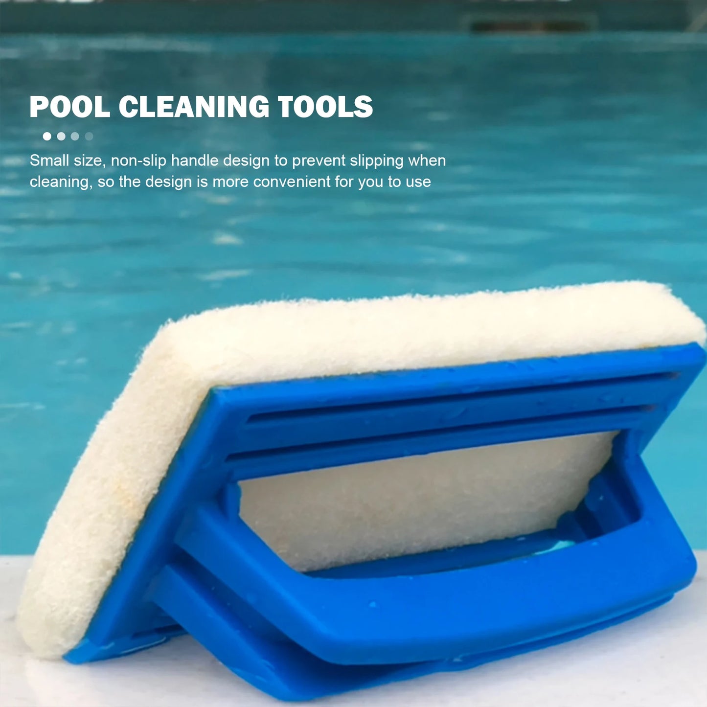 Pool Wall Cleaning Brush Waterline Scrubber Cleaning Pool Hot Spring Swimming Pool Spa Tub Accessory Sponge Brush pools Cleaner Beauty World Shop