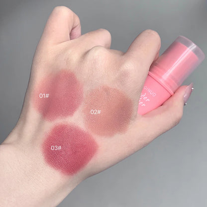 SHAQINUO Energizing Blush Stick - Natural Matte Finish, Creamy Texture, Easy to Blend for a Youthful Glow Beauty World Shop