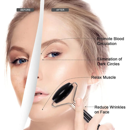 1/2/3pcs Ice Face Roller Facial Skincare Ice Roller Set,Facial Roller GuaSha FaceTool Set,Face Massage Roller Lifting Contouring Beauty World Shop