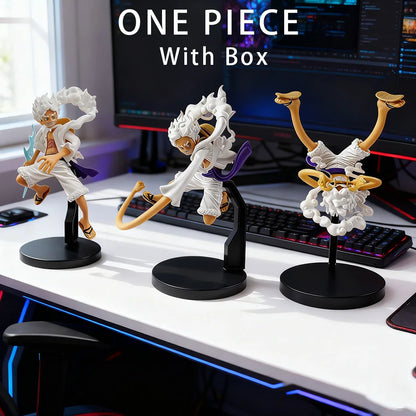 Anime ONE PIECE Figure Toy 18cm Nika Monkey D Luffy Action Figures Dolls Pvc Model Collectible Statue Toy Christmas Gift Beauty World Shop