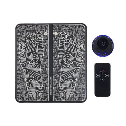 EMS Foot Massager Pad Relief Pain Relax Feet Acupoints Massage Electric Muscle Stimulation Improve Blood Circulation Relax Feet Beauty World Shop