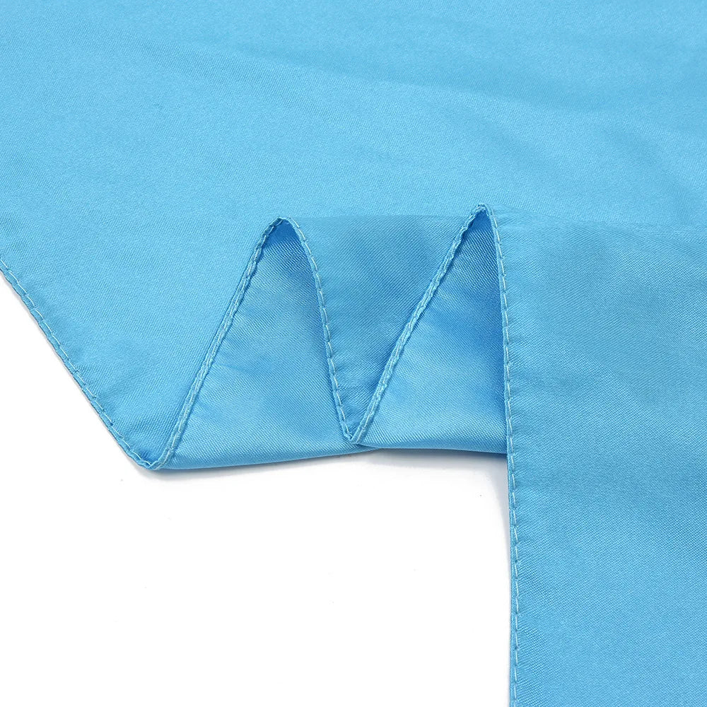 Women New Plain Satin Solid Color 60x60cm Square Scarf Girl Simulation Silk Performance Small Scarves Best Party Gift Beauty World Shop
