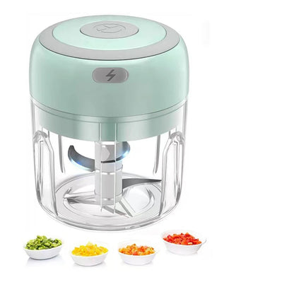 2027 250ml Mini Rechargeable Garlic Chopper Meat Grinder Durable and Sturdy Suitable for Crushing Garlic Chili Onions Minced Mea Beauty World Shop