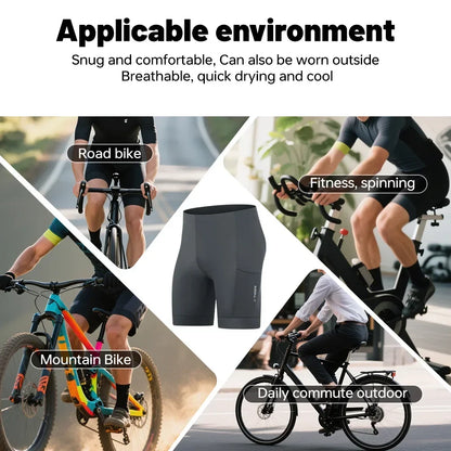 X-TIGER Cycling Shorts 6D Gel Cushioned Cycling Shorts MTB Cycling Briefs Cycling Lounge Pants Yoga Pants Sports Fitness Pants Beauty World Shop