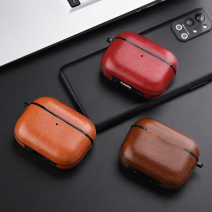Leather PU Earphone Cover For AirPods Pro 3 2025 Case For AirPods Pro 2 2nd Pro2 Cases For AirPods 4 3 2 1 Funda Headphone Coque