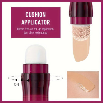 New Sponge Head Concealer for Dark Circles Freckles Acne Pigmentation and Blemishes Long Lasting Moisturizing Liquid Foundation Beauty World Shop