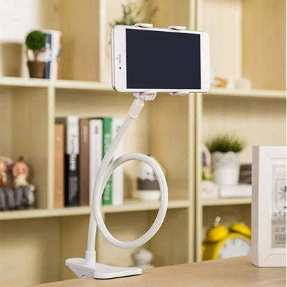 Universal Long Arm Lazy Person Bracket Mobile Phone Clamp Bedside Desktop Support For iPhone Xiaomi Huawei Samsung Phone Stands Beauty World Shop
