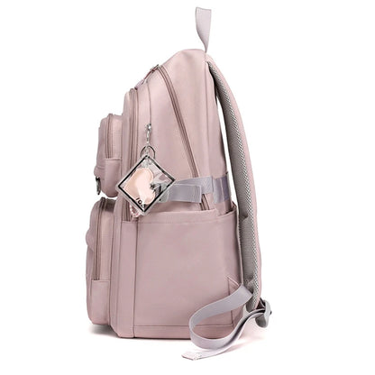 Girl School Bag Backpack Back Pack For Teenager Women Children Female Pink Schoolbag Primary High Bagpack Class Teens Child Kids Beauty World Shop