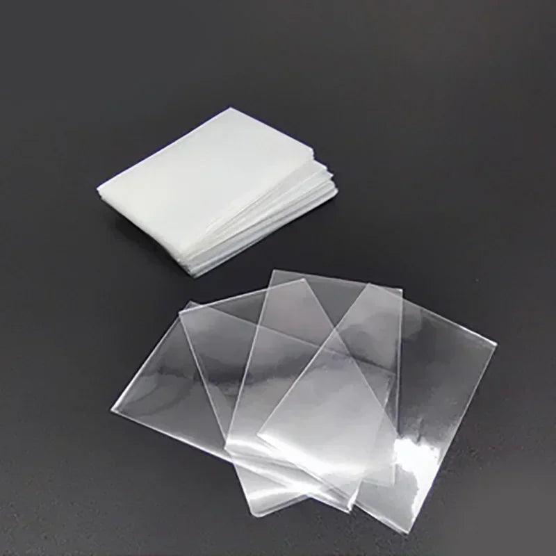 100pcs/set Various Sizes Transparent Card Sleeves Magic Card Game Tarot  Poker Cards Protector Board Game Card Sleeves Beauty World Shop