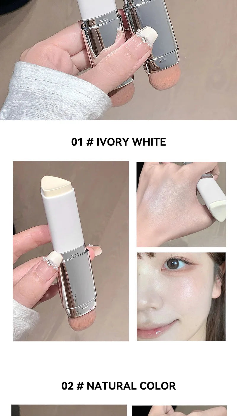 Lazy Foundation Stick, Moisturizing and Natural Concealer Makeup, Matte Makeup Base, Rare Beauty, Keep Makeup and Sweat Beauty World Shop