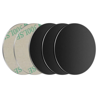 Metal Plate For Car Phone Holder Magnetic Universal Iron Sheet Disk Sticker Mount Mobile Phone Magnet Stand For IPhone Beauty World Shop
