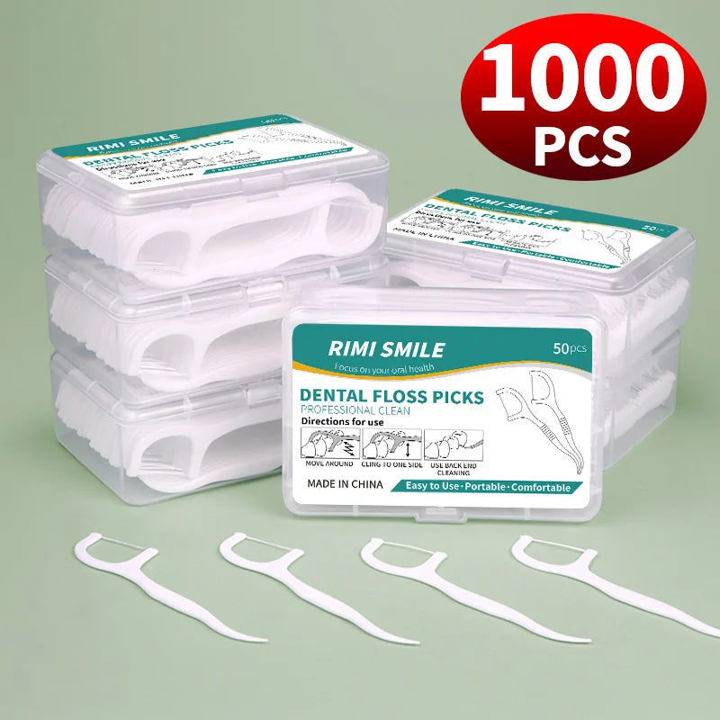50/150/300/600/1000 PCS dental floss sticks oral care tools Beauty World Shop