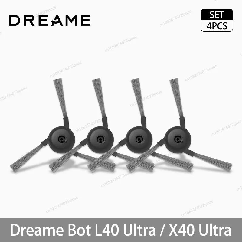 Dreame L40 Ultra / X40 Ultra Vacuum Cleaner Replacement Accessories Main Side Brush HEPA Filter Mop Cloths Dust Bag Spare Parts Beauty World Shop