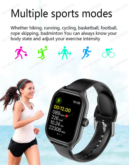 Smart Watch For Android IOS Watches 1.83inch HD Display Bluetooth Call Message Alert Music Sports Mode Smartwatch Men Women Gift Beauty World Shop