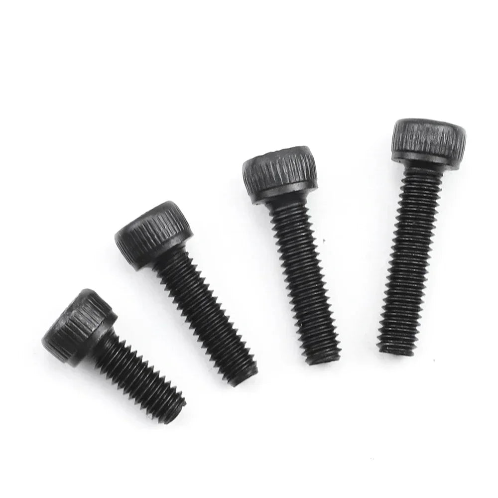 JUIDINTO 1-50pcs Hex Socket Head Cap Screw 12.9 Carbon steel Allen Screw M2 M2.5 M3 M4 M5 M6 M8 M10 Hex Cap Screw Bolt for MTB Beauty World Shop