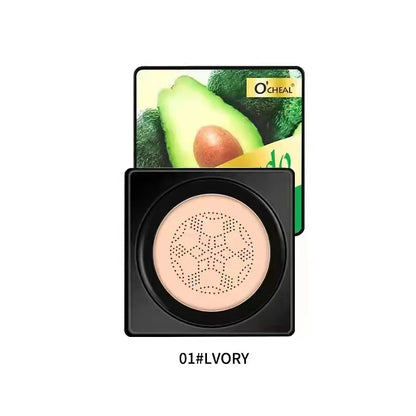OCHEAL Mushroom Head BB Cream Foundation Cream for Face Makeup Concealer Cushion for Face Base Cream Makeup Cushion Compact Beauty World Shop