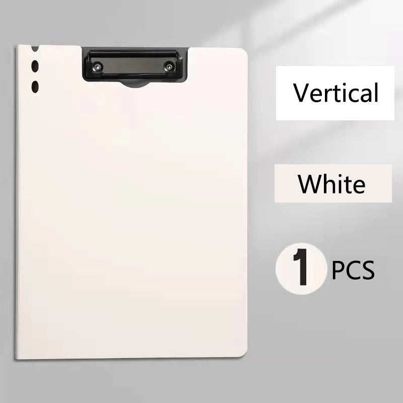 Frosted File Folder Student Test Paper Folder Data Storage Book Office Supplies Board File Folder Writing Board Single Folder Beauty World Shop