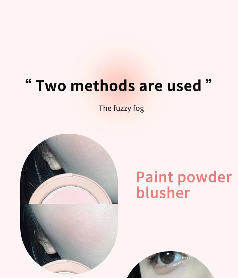 HERORANGE Creamy Blush Soft Matte Natural Color Long Lasting Daily Cheek Makeup For Women Beauty World Shop