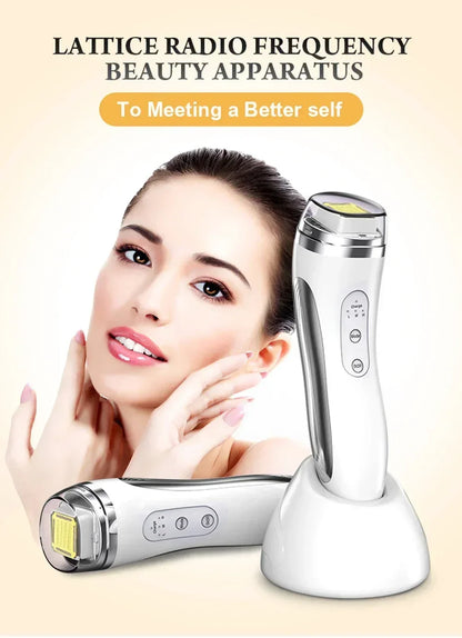 Electric Facial Lifting Machine Dot Matrix Skin Tightening Rejuvenation Wrinkle Removal Face Massager Home Use Beauty Devices Beauty World Shop