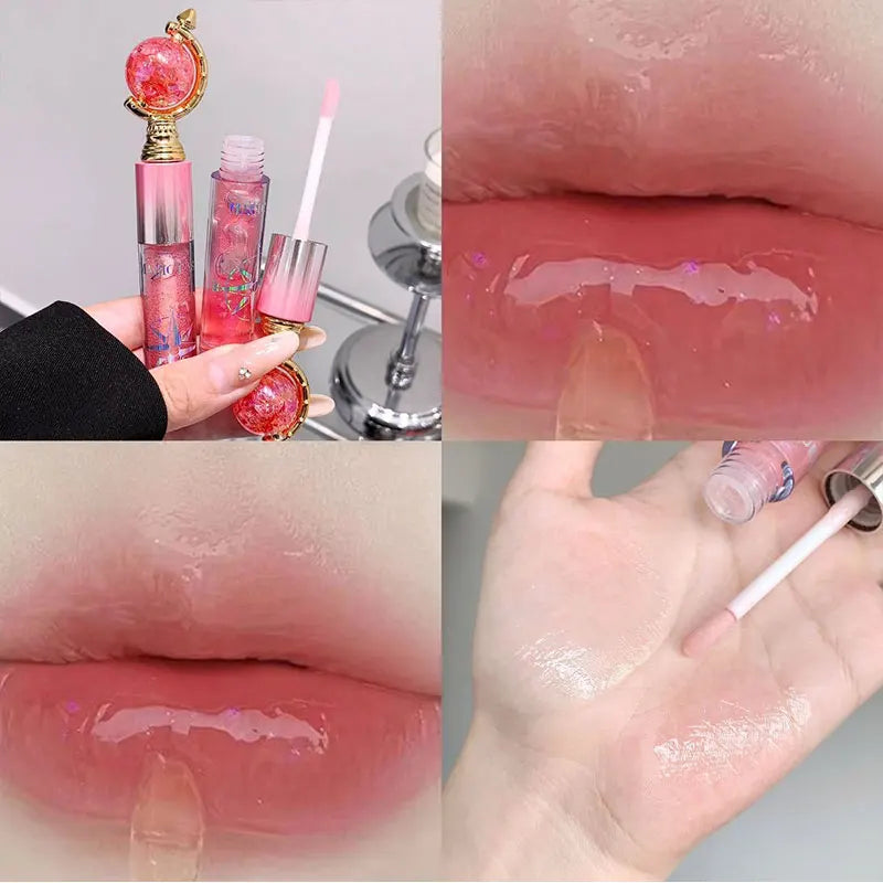 MAGIC CASA Shimmering Lip Gloss — Hydrating and Moisturizing, Mirror Finish, Plumping Glass-Like Lips Beauty Trend Shop