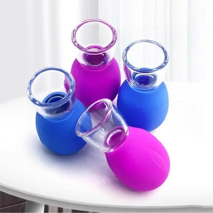 Silicone Cupping Massage Cup For Body Face Neck Eye Massager Vacuum Tank Body Facial Care, Anti-aging Beauty Tool Beauty World Shop