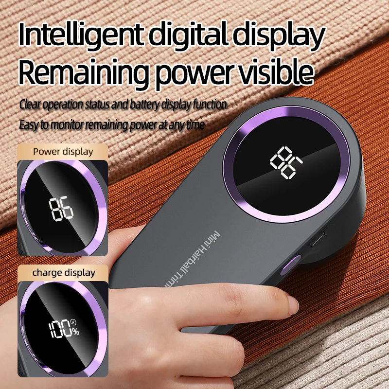 Portable Hair Ball Trimmer Home Clothes Shaving Machine Pill Removal Tool Shaver Lint Remover For Sweater USB Rechargeable Beauty World Shop
