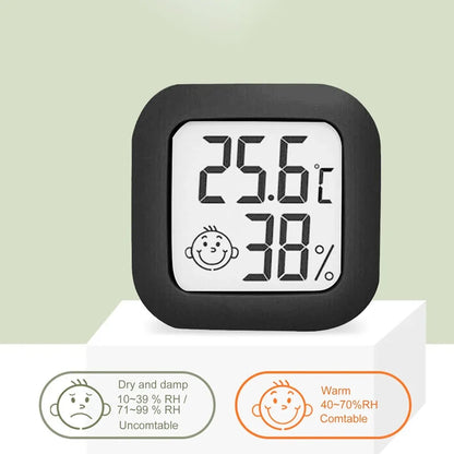 Digital Thermometer Hygrometer Indoor Room Temperature LCD Electronic Humidity Meter Sensor Gauge Weather Station For Home Beauty World Shop