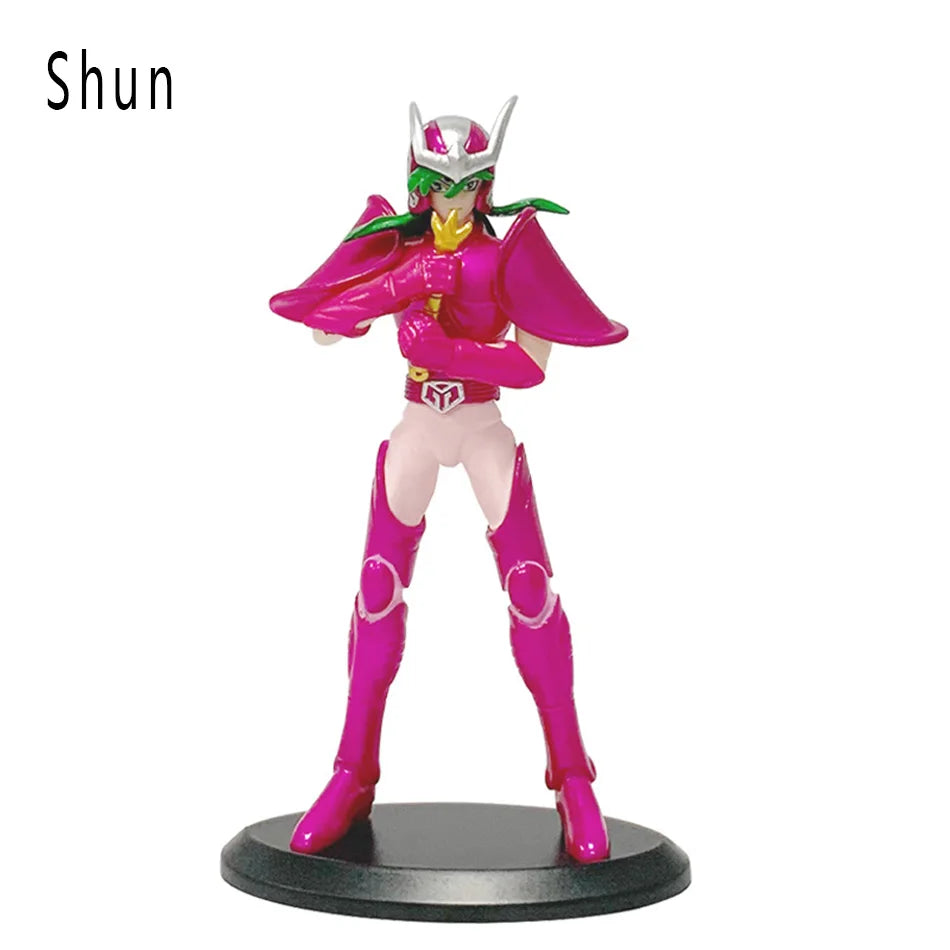 In Stock Hot Anime Figure Phoenix Ikki Hyoga Seiya Shiryu Standing Armor Model Children's Toys PVC Box Desktop Collection Toys Beauty World Shop
