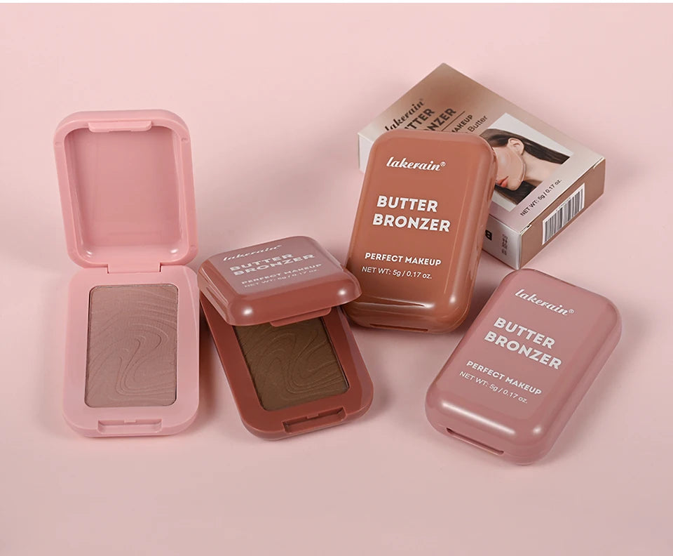 Professional Makeup Powder Blush 12HR Wear Vegan Formula Blusher Makeup Blush in Bar Cosmetics Palette Powder Pink Cream Face Beauty World Shop
